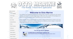 Desktop Screenshot of octomarine.net